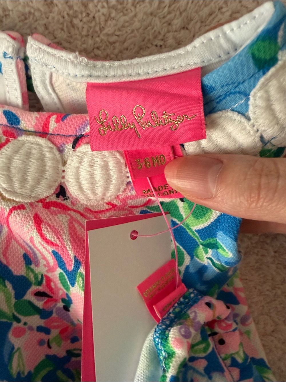 Lilly Pulitzer NWT baby set 3-6 months - Picture 4 of 4